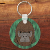 ビッグフットポートレート1 (Ape-Like) キーホルダー (正面)