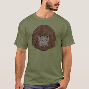 ビッグフットポートレート2 (ヒト様) Tシャツ