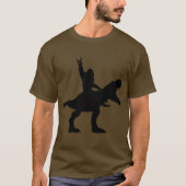 ビッグフット乗馬Tレックス Tシャツ (正面)