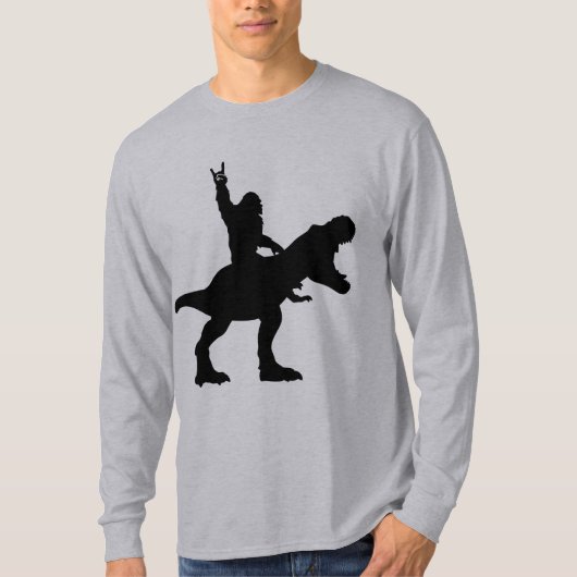 ビッグフット乗馬Tレックス Tシャツ (正面)