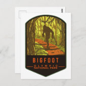 ビッグフット五輪国立公園 ポストカード (正面/裏面)