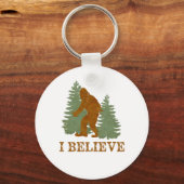 ビッグフット信じI キーホルダー (正面)