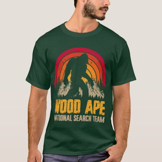 ビッグフット全国捜索チーム サスカッチ Tシャツ (正面)
