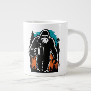 ビッグフット及びコーヒー ジャンボコーヒーマグカップ