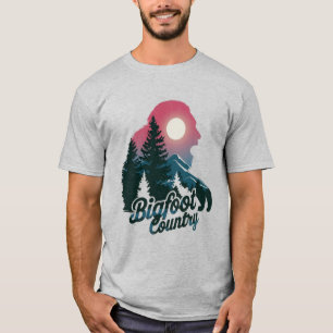 ビッグフット地方 Tシャツ
