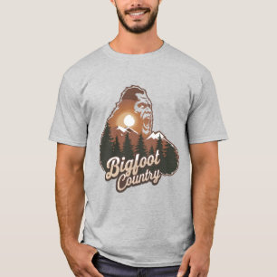 ビッグフット地方 Tシャツ