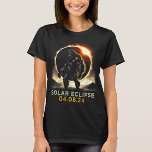 ビッグフット太陽のトータルEclipse 4.08.2024アパレル Tシャツ