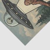 ビッグフット奪取UFOエイリアンデコページティッシュペーパー 薄葉紙 (詳細)