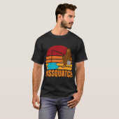 ビッグフット好きのための面白いギフト Tシャツ (正面フル)