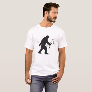 ビッグフット射手シルエット Tシャツ
