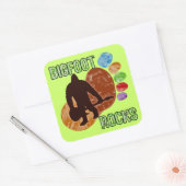 ビッグフット岩 スクエアシール (封筒)