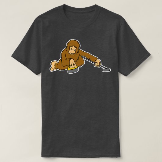 ビッグフット巻き Tシャツ (デザイン正面)