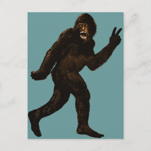 ビッグフット平和 ポストカード