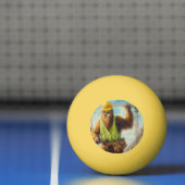 ビッグフット建築労働者 卓球ボール (ネット)