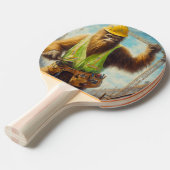 ビッグフット建築労働者 卓球ラケット (正面アングル)