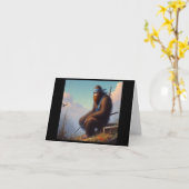 ビッグフット忍者 カード (黄色い花)