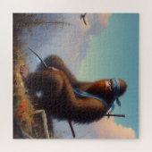 ビッグフット忍者 ジグソーパズル (横)