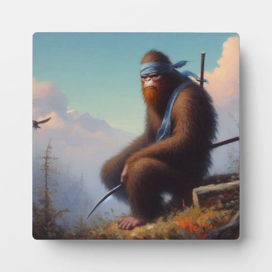 ビッグフット忍者 フォトプラーク (正面)