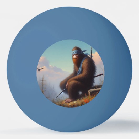 ビッグフット忍者 卓球ボール (正面)