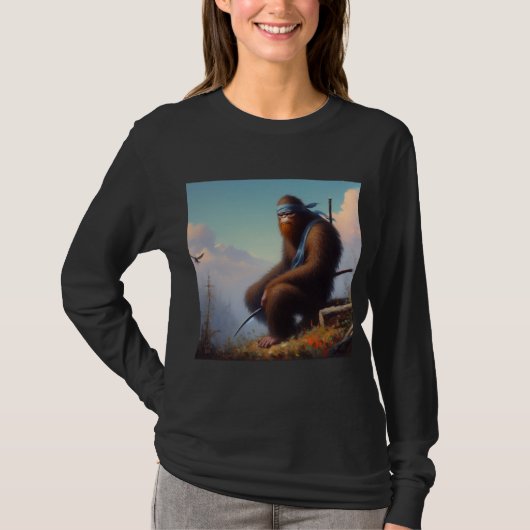 ビッグフット忍者 Tシャツ (正面)