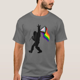 ビッグフット愛You Sign Language LGBTQゲイプライドライ Tシャツ