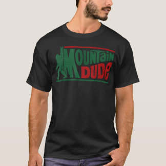 ビッグフット探検の山の男 Tシャツ