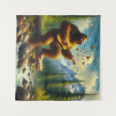 ビッグフット歌 タペストリー (正面(横))