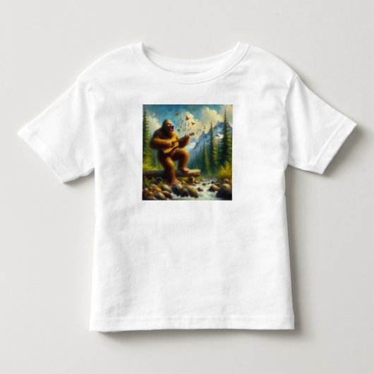 ビッグフット歌 トドラーTシャツ (正面)