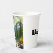 ビッグフット歌 紙コップ (左)