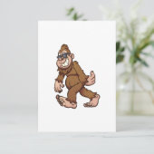 ビッグフット歩くとサングラスを着用 招待状 (スタンド正面)