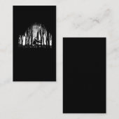 ビッグフット歩くイエティフォレストサスカッチ 名刺 (正面/裏面)