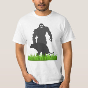 ビッグフット歩くズドッグ Tシャツ