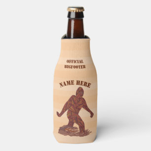 ビッグフット歩くSquatchクールな公式のBigfooter ボトルクーラー