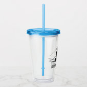 ビッグフット気にテレマークスキー アクリルタンブラー (右)