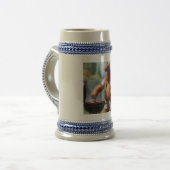 ビッグフット焼きハンバーガー ビールジョッキ (正面左)