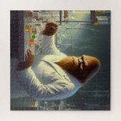 ビッグフット科学者 ジグソーパズル (横)