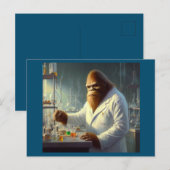 ビッグフット科学者 ポストカード (正面/裏面)