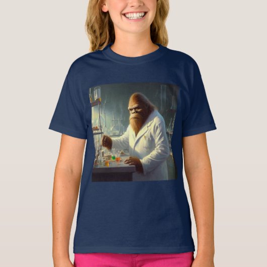 ビッグフット科学者 Tシャツ (正面)
