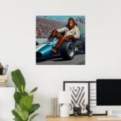 ビッグフット競走 ポスター (ホームオフィス)