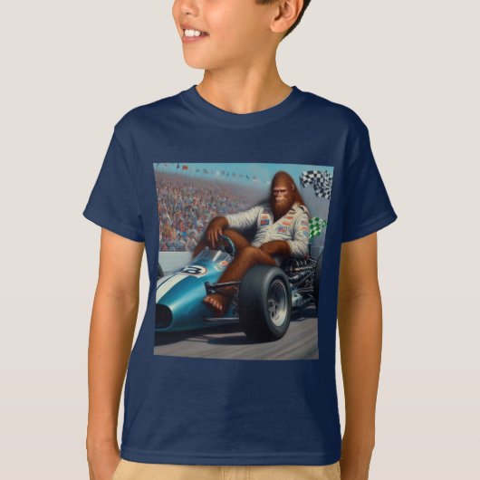 ビッグフット競走 Tシャツ (正面)