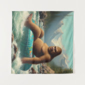 ビッグフット管 タペストリー (正面(横))