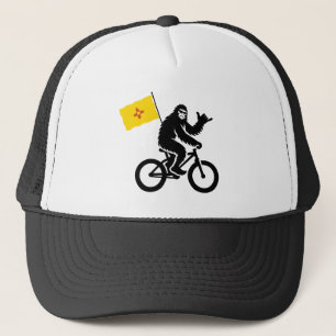 ビッグフット自転車ニューメキシコ州旗 キャップ