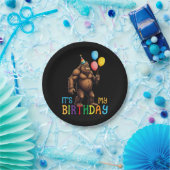 ビッグフット誕生日パーティー – 私の誕生日 ペーパープレート (パーティー)