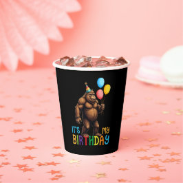 ビッグフット誕生日パーティー – 私の誕生日 紙コップ