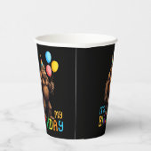 ビッグフット誕生日パーティー – 私の誕生日 紙コップ (右)