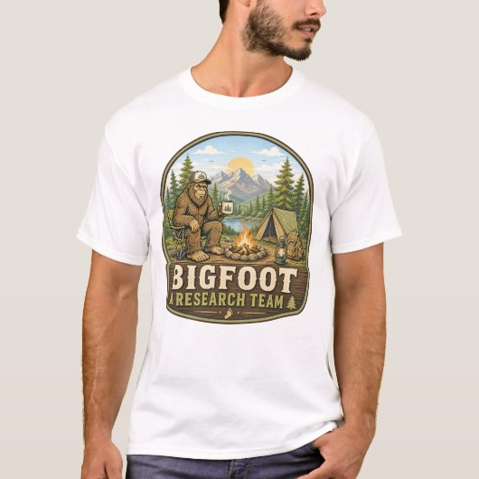 ビッグフット調査隊Tシャツ Tシャツ (正面)