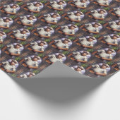 ビッグフット警官 ラッピングペーパー (角)