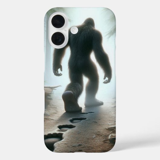 ビッグフット足跡トレイル Case-Mate iPhoneケース (裏面)