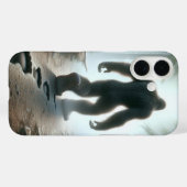 ビッグフット足跡トレイル Case-Mate iPhoneケース (裏面 (横))
