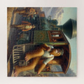 ビッグフット鉄道技師 ジグソーパズル (横)